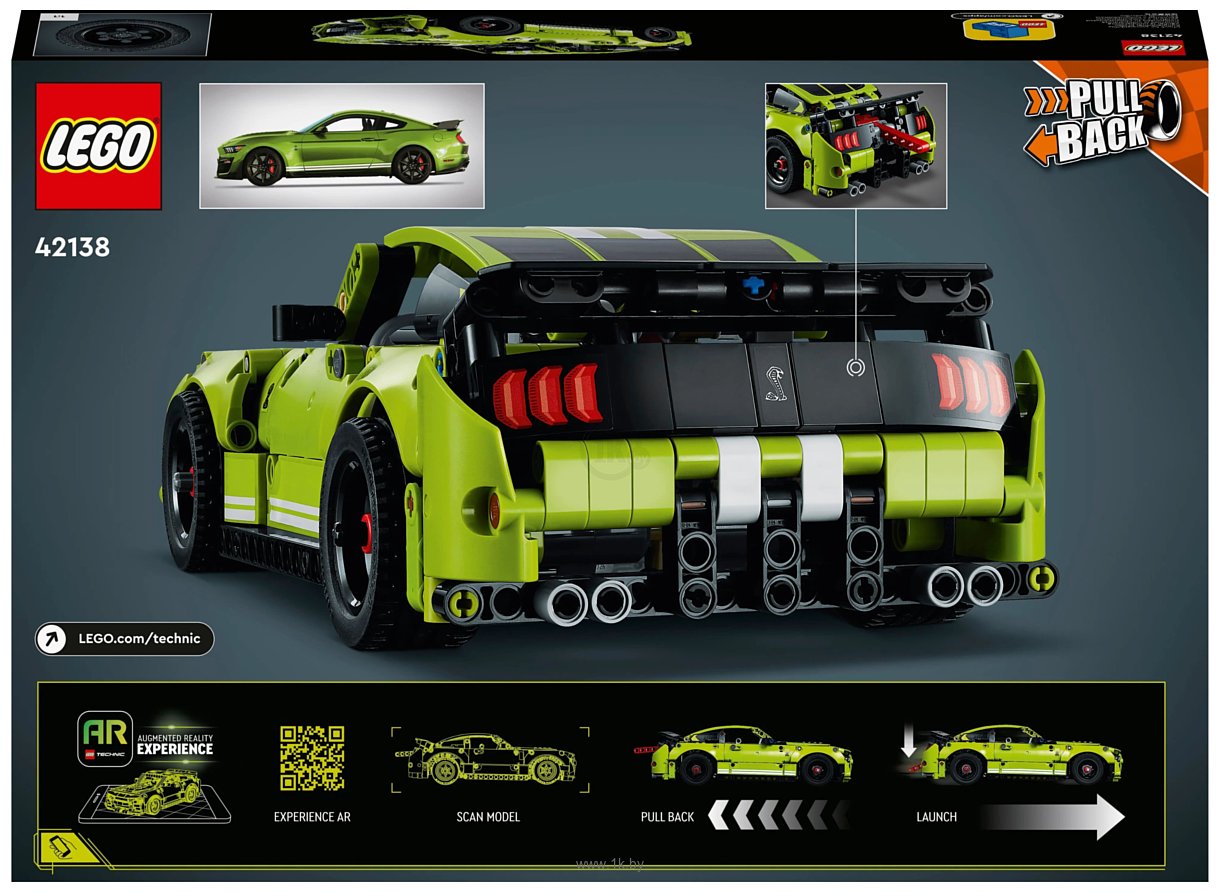 Фотографии LEGO Technic 42138 Ford Mustang Shelby GT500