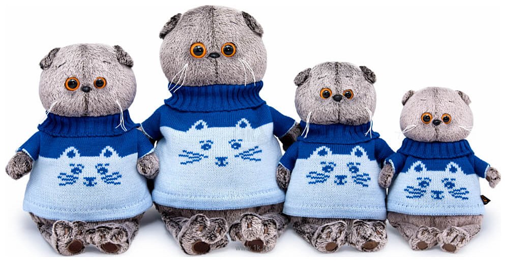 Фотографии BUDI BASA Collection Басик в свитере Кот Ks19-207 (19 см)