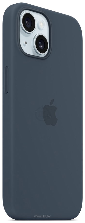 Фотографии Apple MagSafe Silicone Case для iPhone 15 (синий шторм)