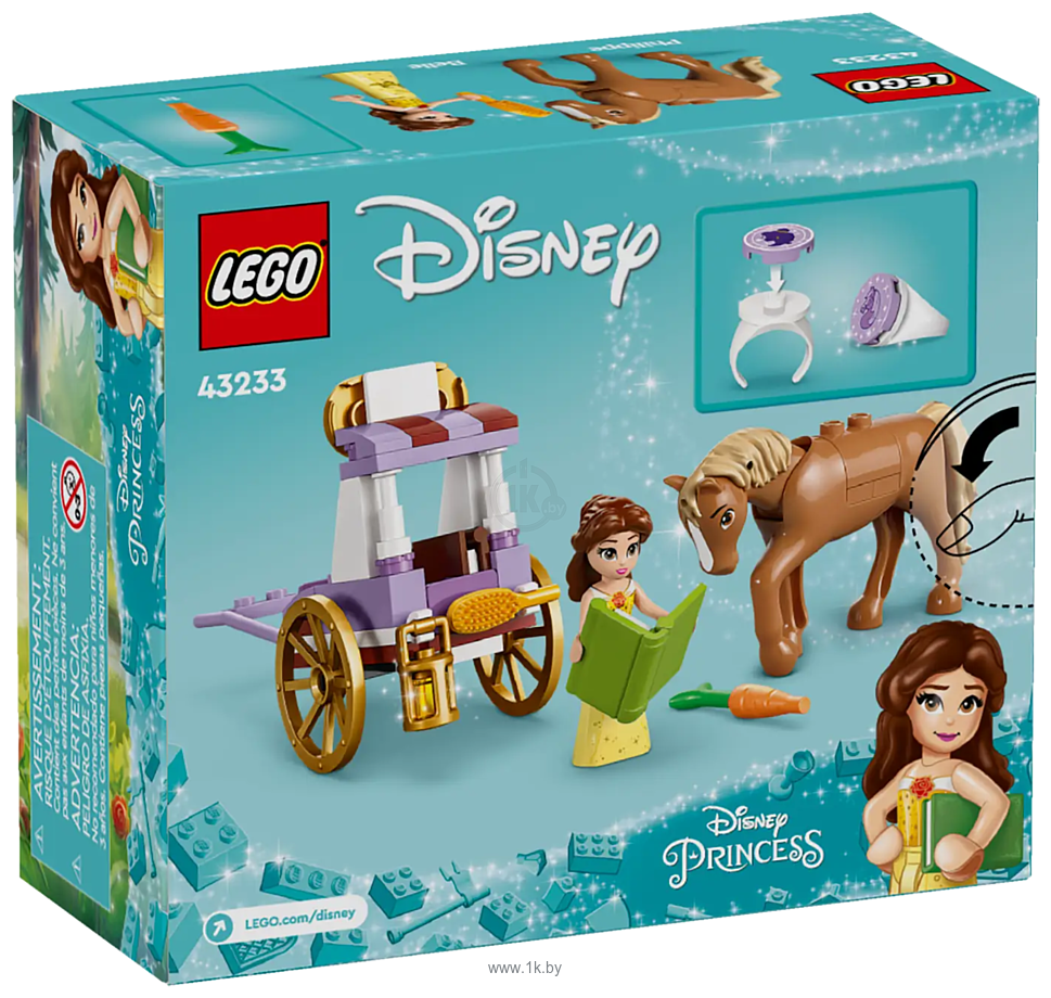 Фотографии LEGO Disney 43233 Сказочная карета Белль