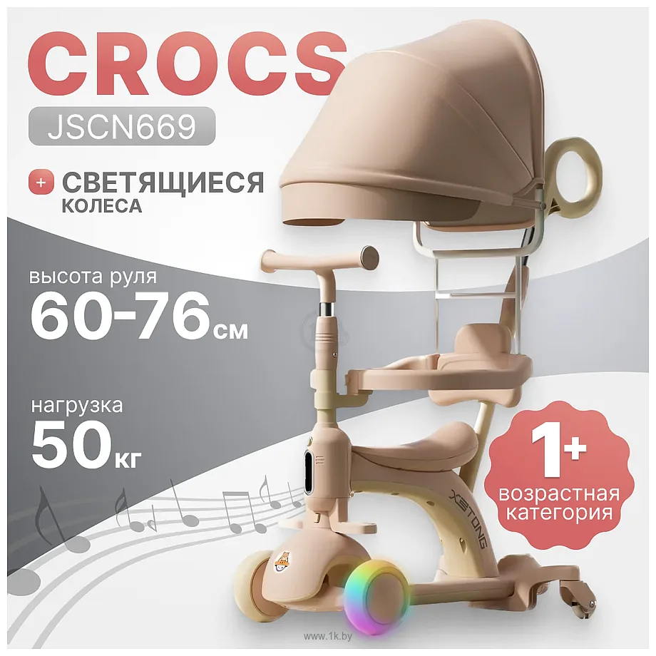 Фотографии Ricos Crocs JSCN669 (розовый)