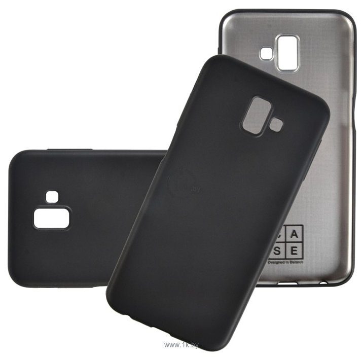 Фотографии Case Deep Matte для Samsung Galaxy J6+ (черный)