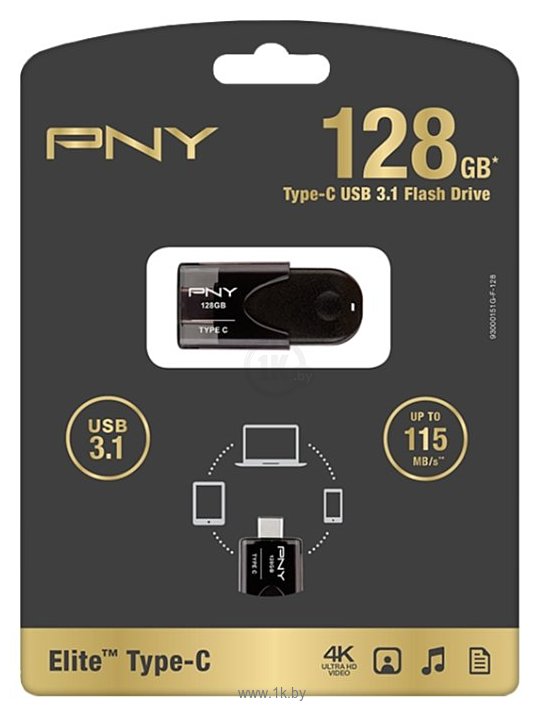 Фотографии PNY Elite Type-C USB 3.1 128GB