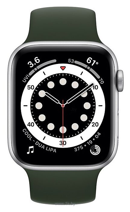 Фотографии Apple Watch Series 6 GPS + Cellular 44mm Aluminum Case with Solo Loop