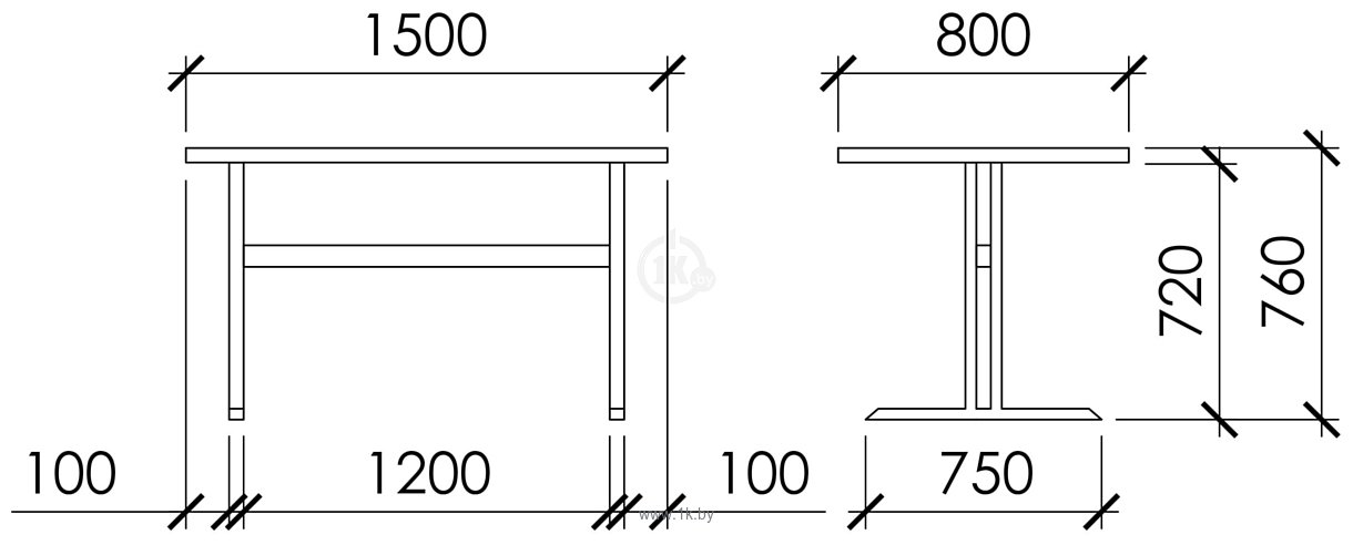 Фотографии Buro7 Двутавр 150 (классика, дуб беленый/серебро)