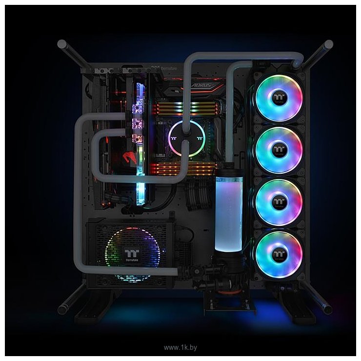 Фотографии Thermaltake Riing Duo 14 RGB TT Premium Edition CL-F078-PL14SW-A