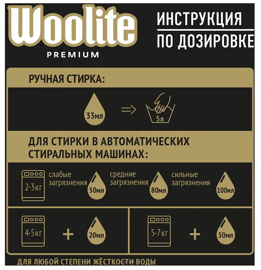 Фотографии Woolite Premium Dark 0.9 л