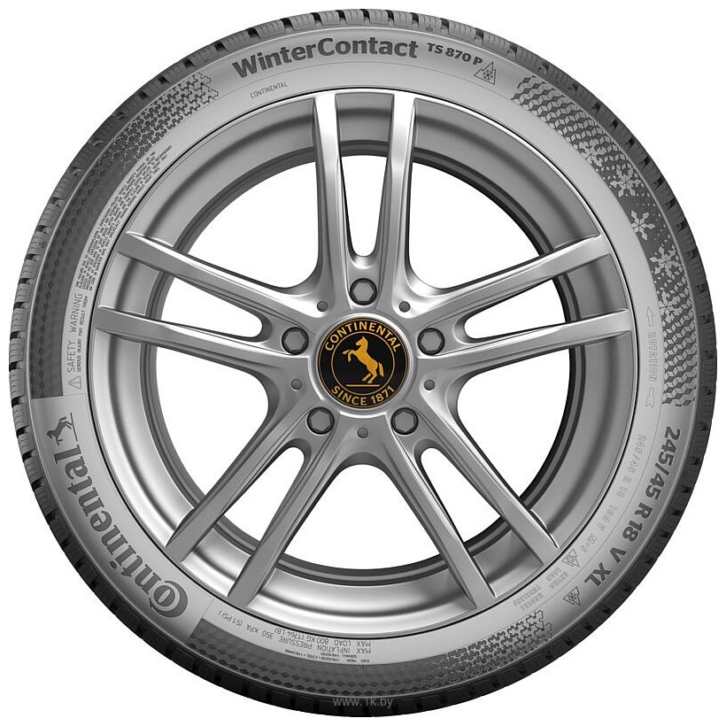 Фотографии Continental WinterContact TS 870 P 215/50 R17 95H