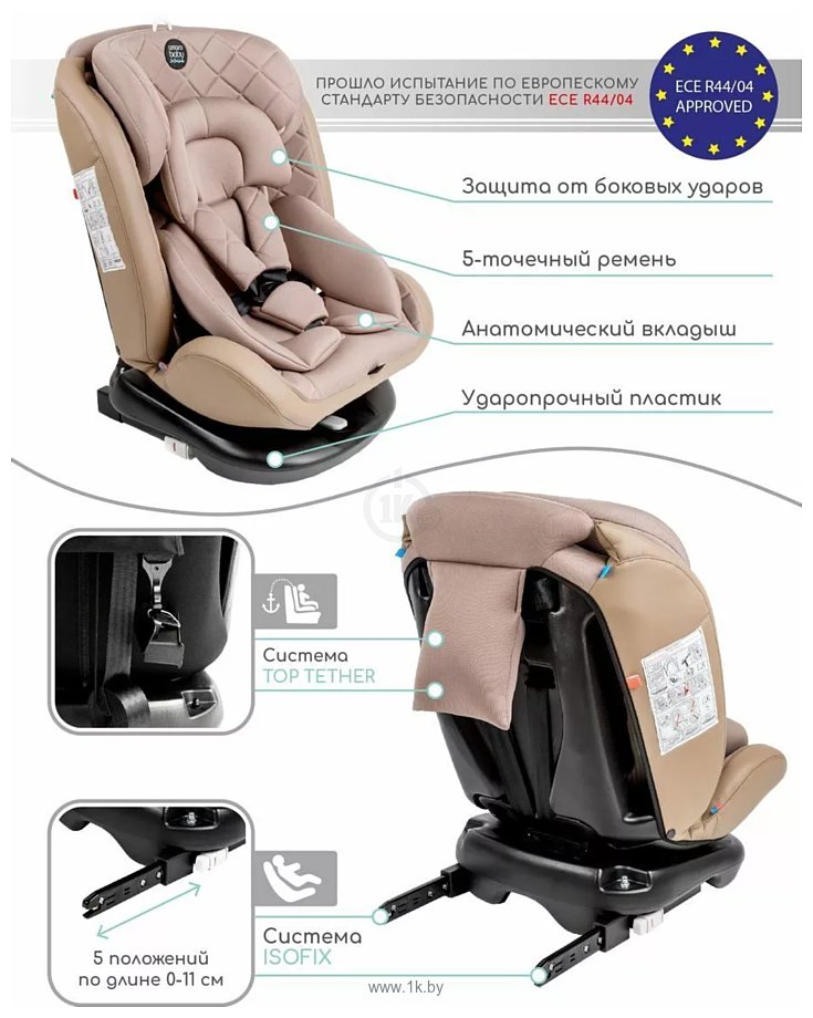 Фотографии Amarobaby Brilliant Isofix AMARO-2003-BrBe