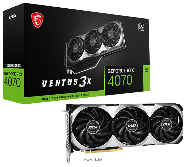 Фотографии MSI GeForce RTX 4070 Ventus 3X 12G OC