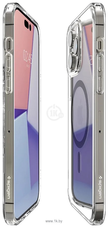 Фотографии Spigen Ultra Hybrid (MagFit) для iPhone 14 Pro ACS04971 (карбон)