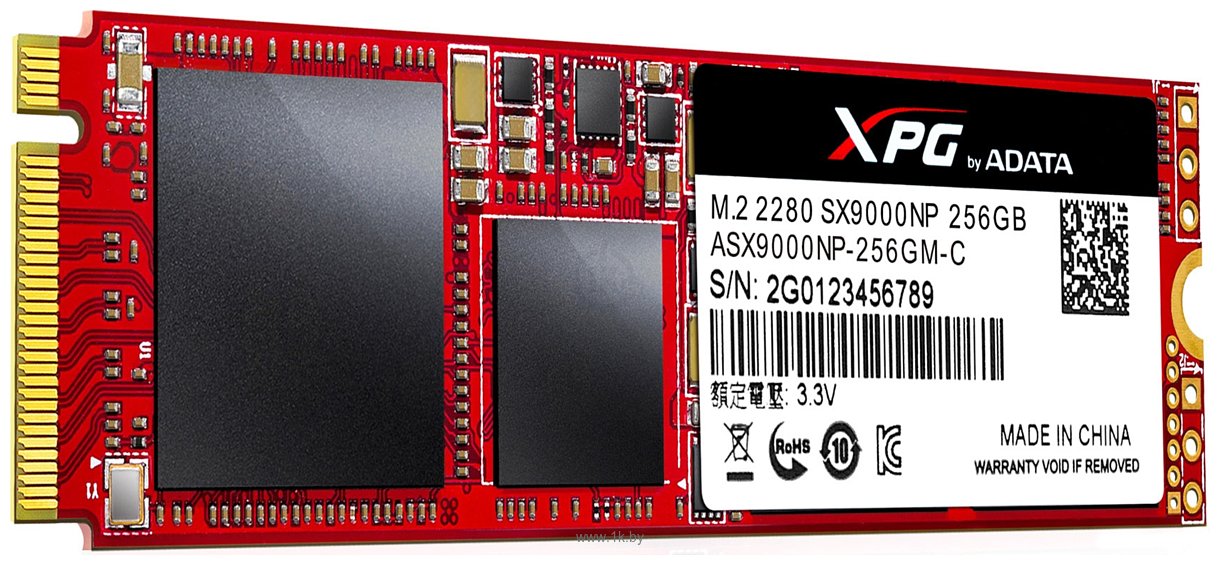 Фотографии ADATA XPG SX9000 256GB ASX9000NP-256GM-C