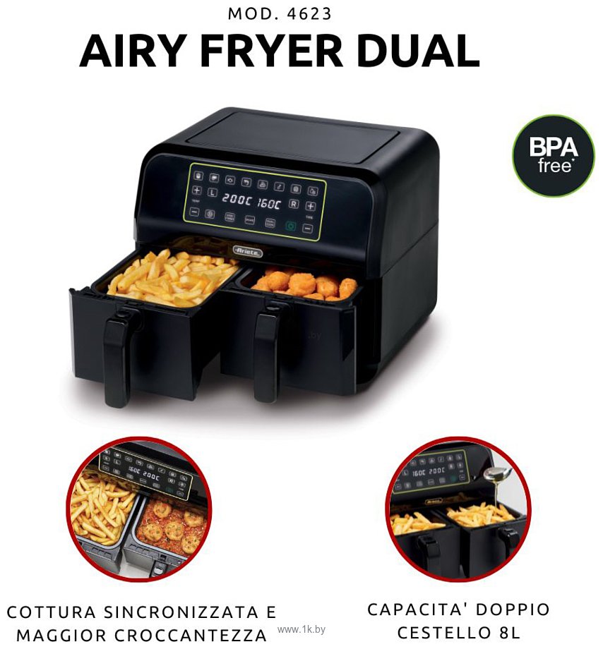 Фотографии Ariete Air Fryer Dual 4623/00