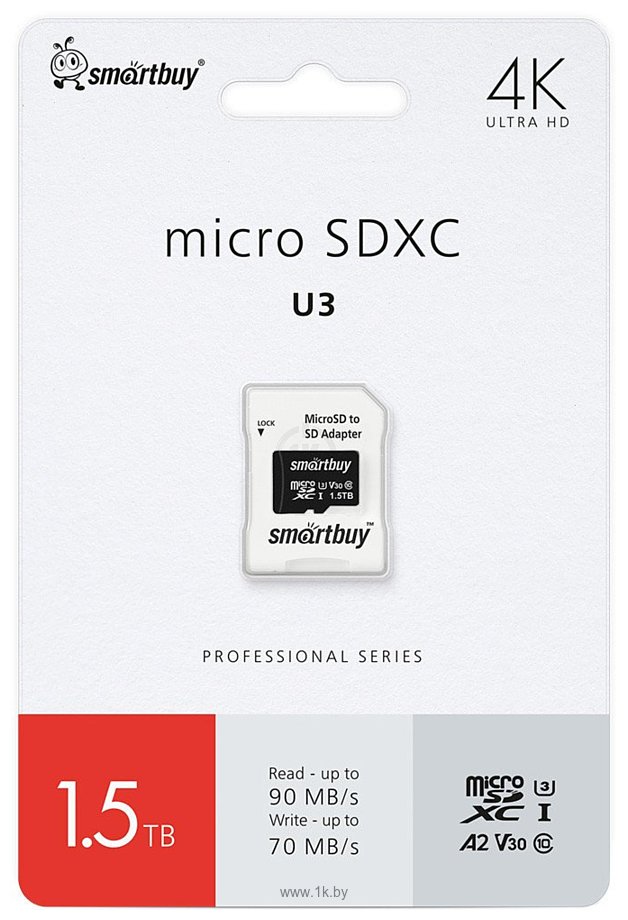 Фотографии SmartBuy microSDXC SB1T5SDP01 1.5TB
