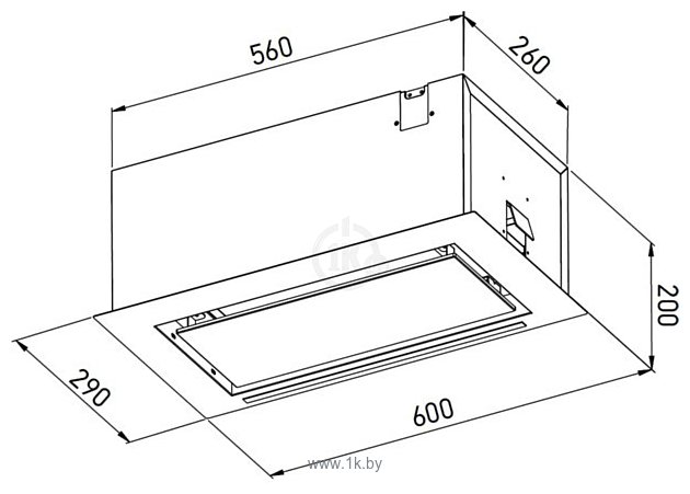 Фотографии Meferi SMARTBOX60BK Glass Power