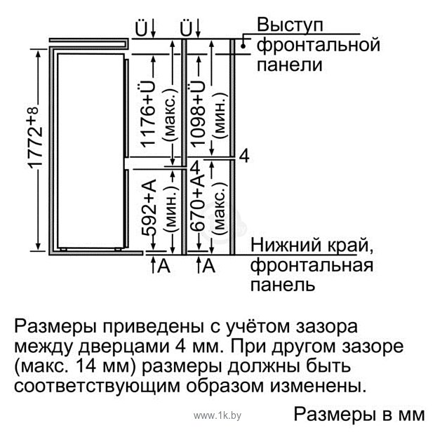 Фотографии Bosch KIV38X22