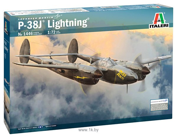 Фотографии Italeri 1446 P-38J Lightning