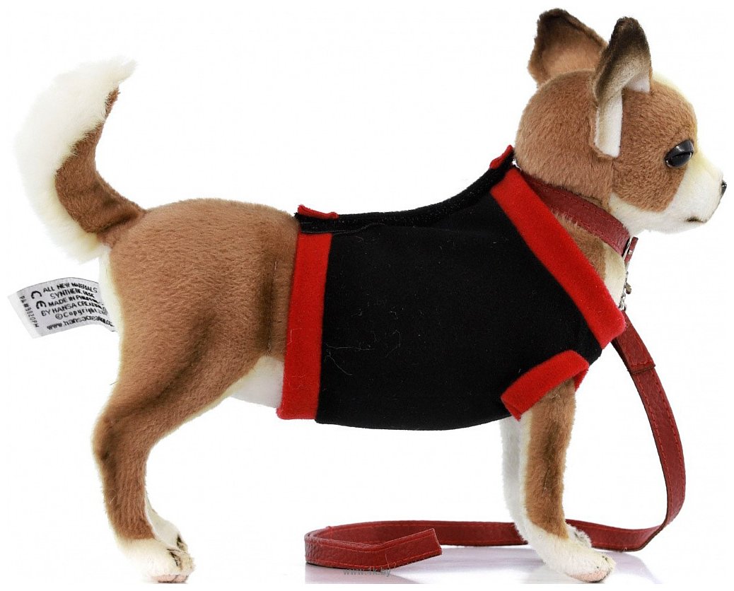 Фотографии Hansa Сreation Собака чихуахуа в черной футболке 7549 (24 см)