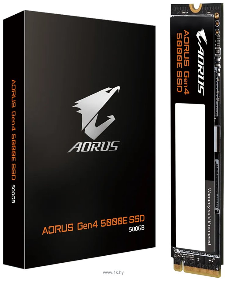 Фотографии Gigabyte Aorus Gen4 5000E SSD 500GB AG450E500G-G