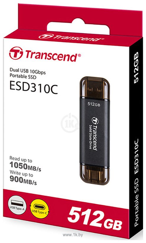 Фотографии Transcend ESD310 512GB TS512GESD310C