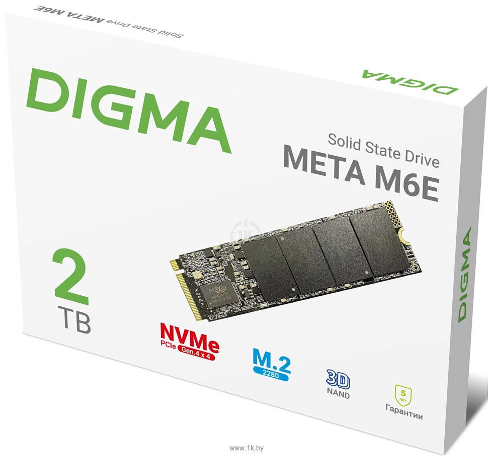 Фотографии Digma Meta M6E 2TB DGSM4002TM6ET