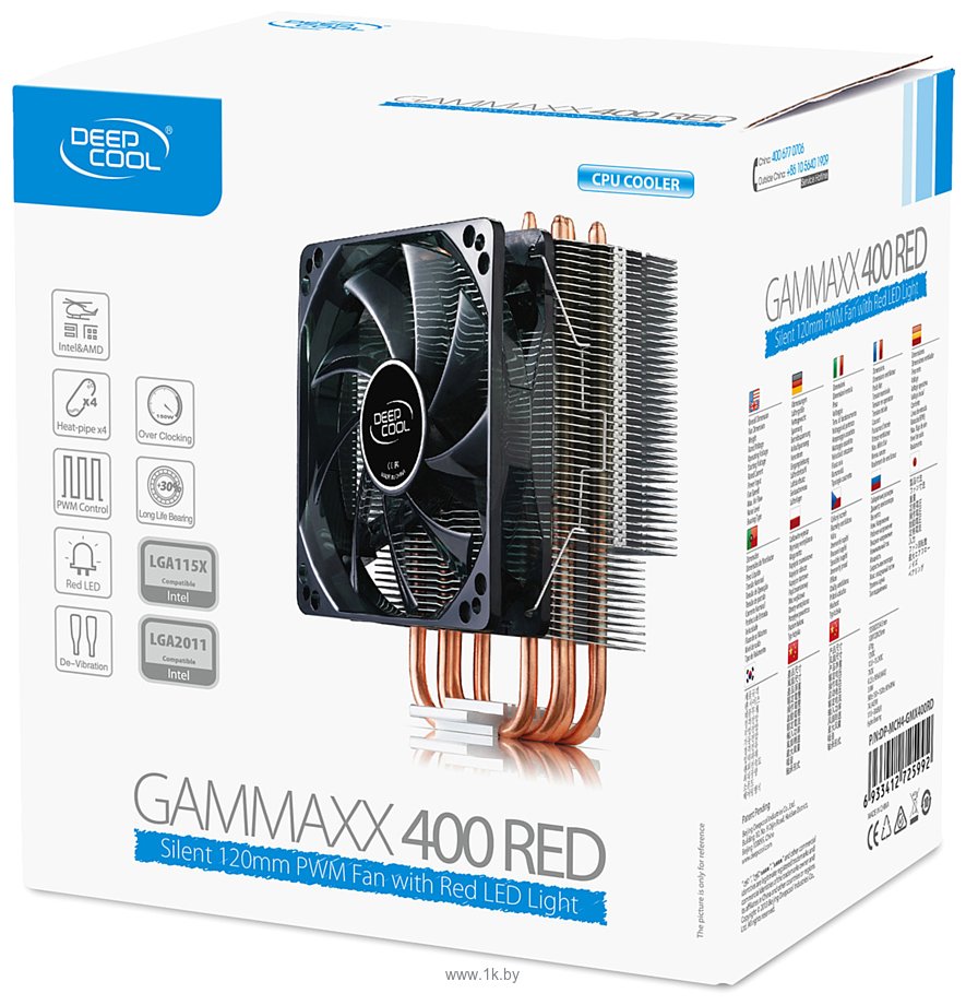 Фотографии DeepCool GAMMAXX 400 DP-MCH4-GMX400RD