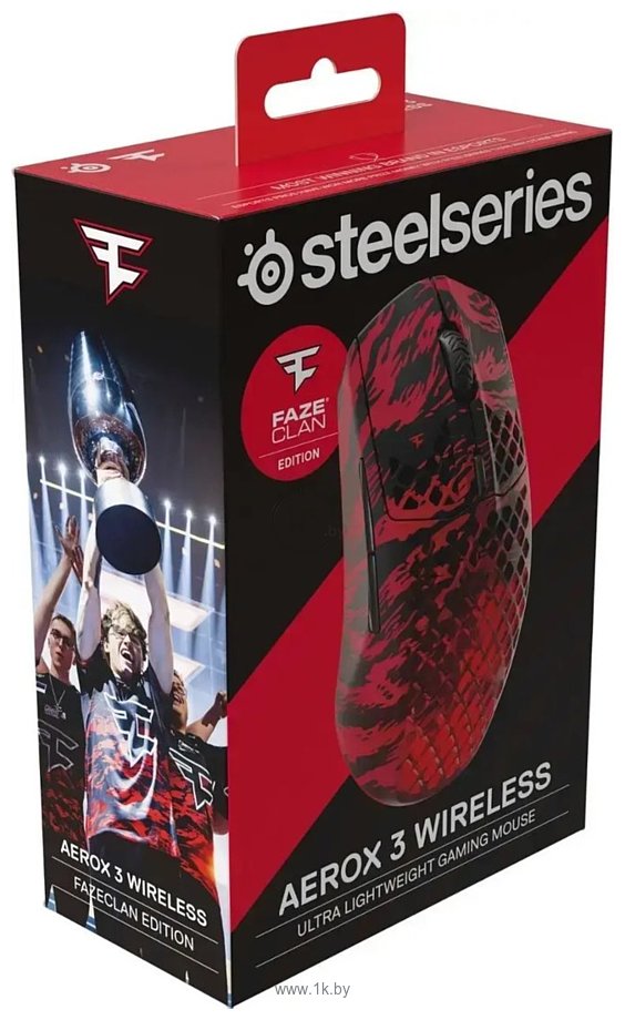 Фотографии SteelSeries Aerox 3 Wireless 2022 FaZe Clan Limited Edition