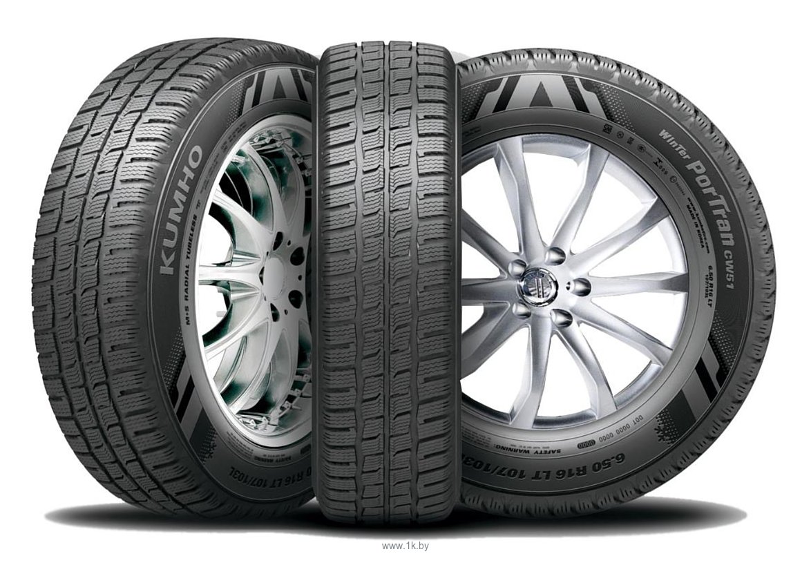 Фотографии Kumho Winter PorTran CW51 215/70 R15 109R