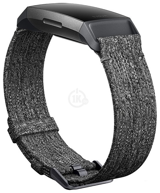 Фотографии Fitbit тканый для Fitbit Charge 3 (L, charcoal)