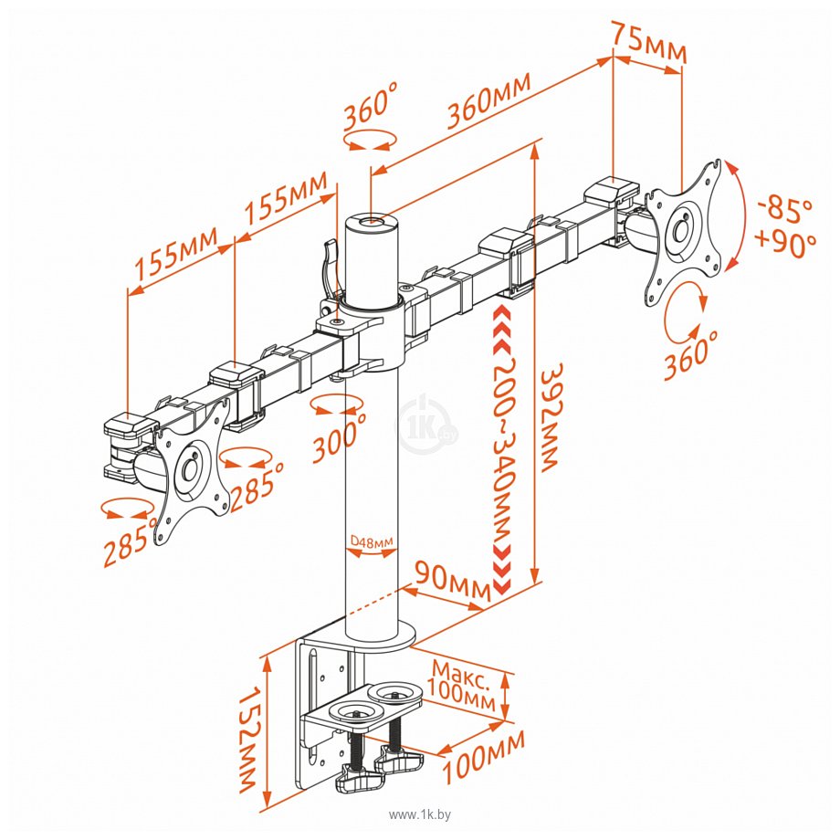 Фотографии Onkron D221E (черный)