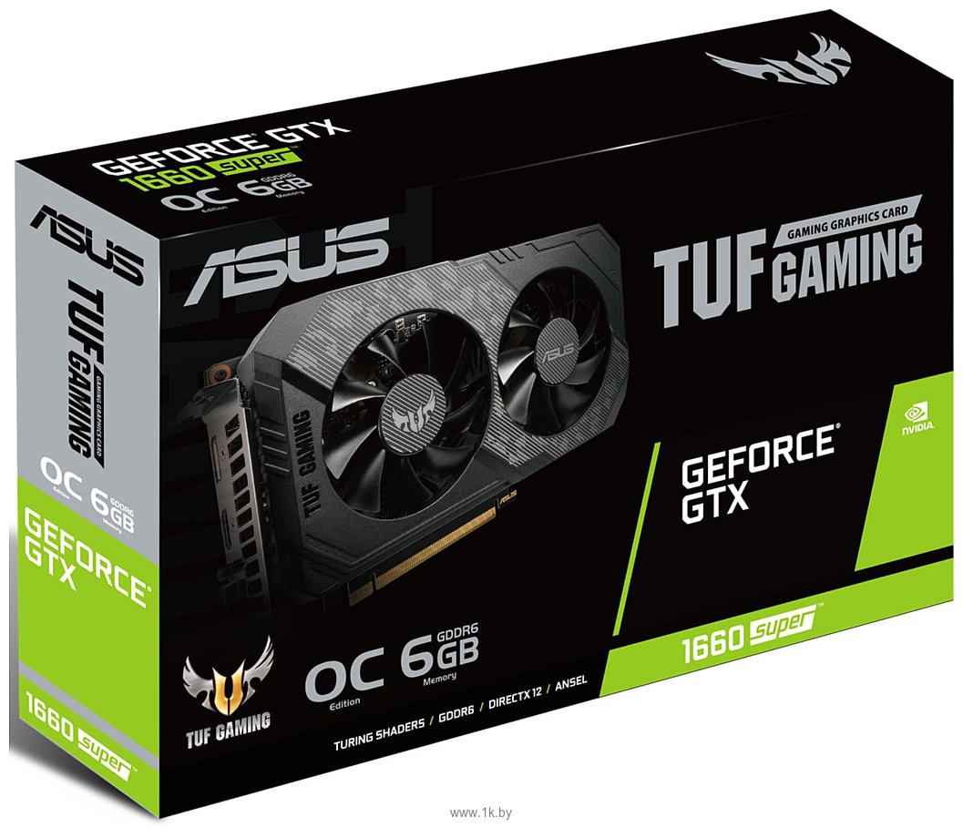 Фотографии ASUS TUF Gaming GeForce GTX 1660 Super OC (TUF-GTX1660S-O6G-GAMING)