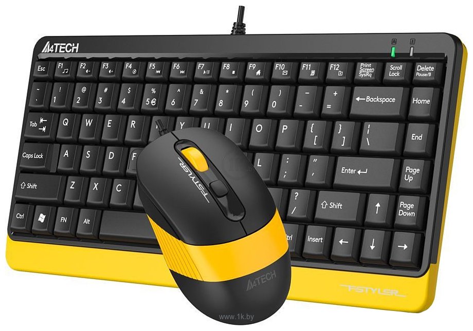 Фотографии A4Tech Fstyler F1110 Black/Yellow