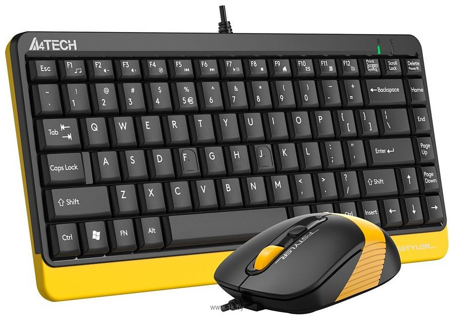 Фотографии A4Tech Fstyler F1110 Black/Yellow