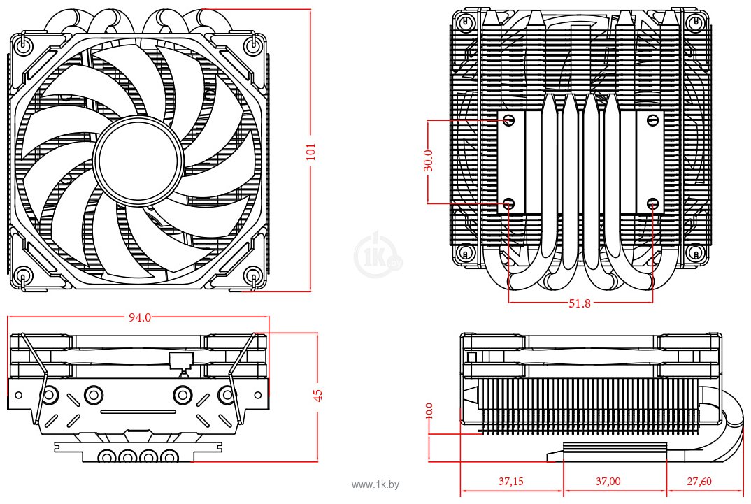 Фотографии ID-COOLING IS-40 X V3