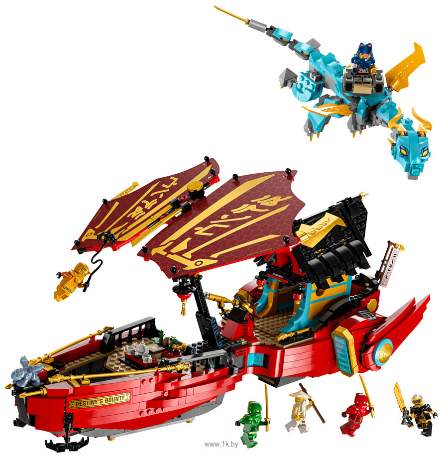 Фотографии LEGO Ninjago 71797 Награда судьбы - гонка со временем