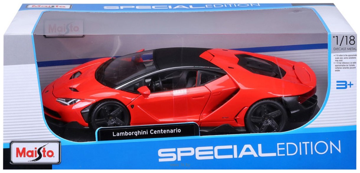 Фотографии Maisto Lamborghini Centenario 31386GN (светло-зеленый)