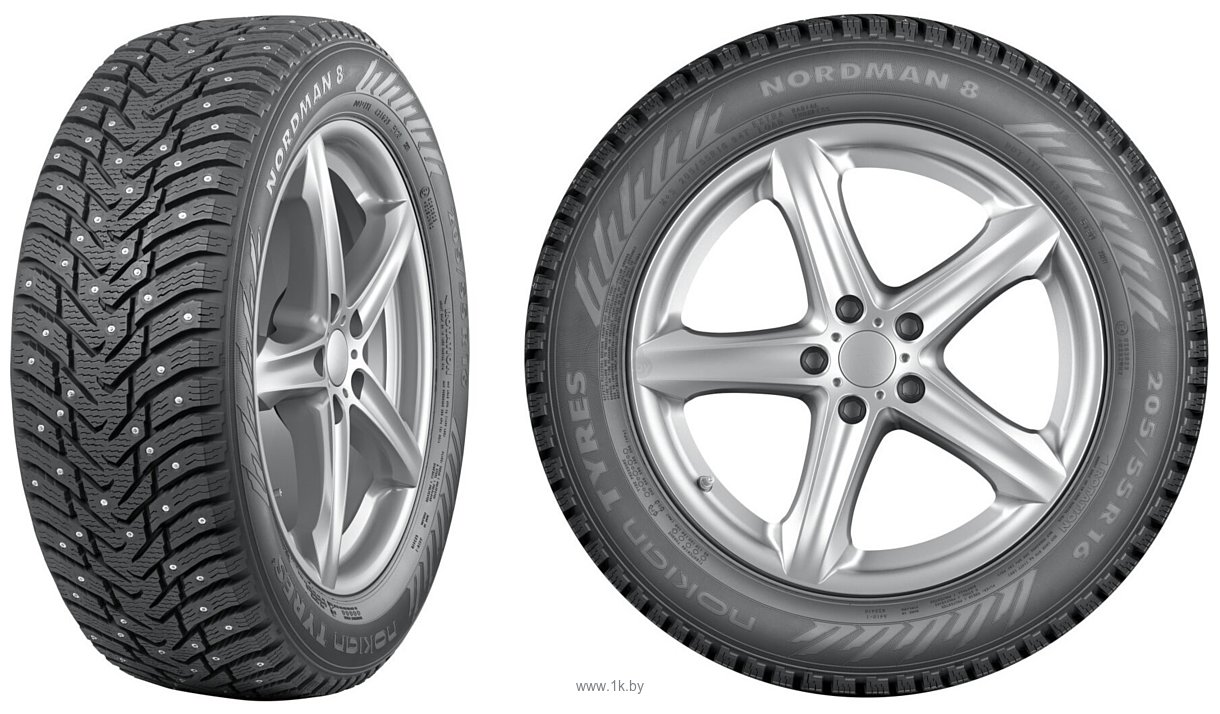 Фотографии Ikon Tyres Nordman 8 185/65 R14 90T (шипы)