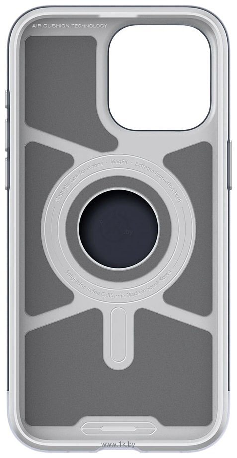 Фотографии Spigen Classic C1 (MagFit) для iPhone 15 Pro ACS06742 (серый)