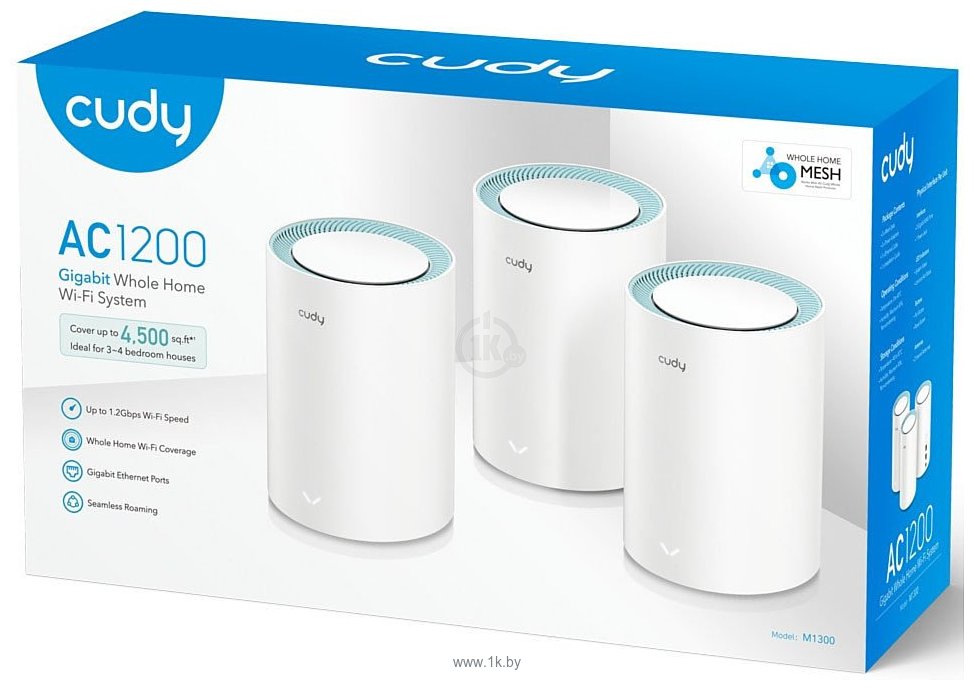 Фотографии Cudy M1300 2.0 (3-Pack)