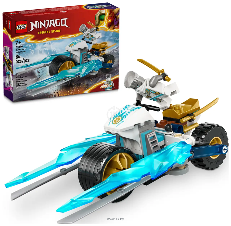 Фотографии LEGO Ninjago 71816 Ледяной мотоцикл Зейна