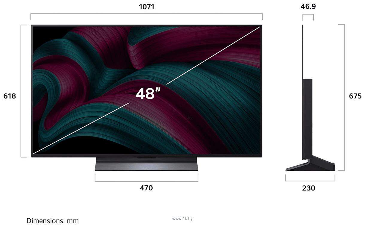 Фотографии LG OLED C5 OLED48C5RLA