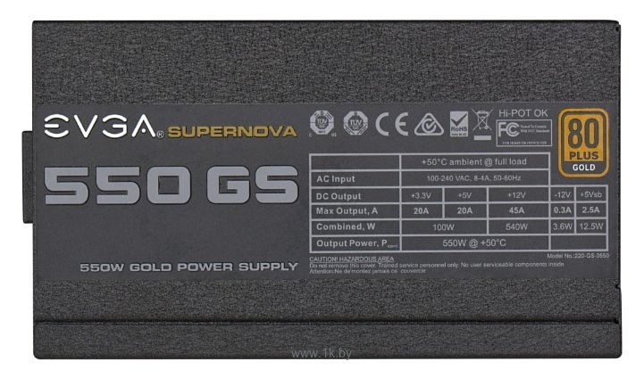 Фотографии EVGA SuperNOVA 550 GS 550W