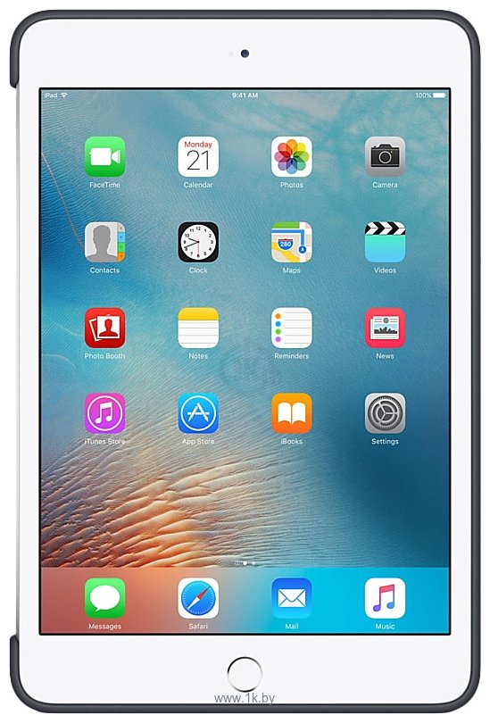 Фотографии Apple Silicone Case for iPad mini 4 (Charcoal Gray) (MKLK2ZM/A)