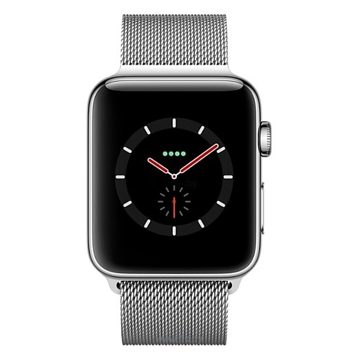 Фотографии Apple Watch Series 3 Cellular 38mm Stainless Steel Case with Milanese Loop