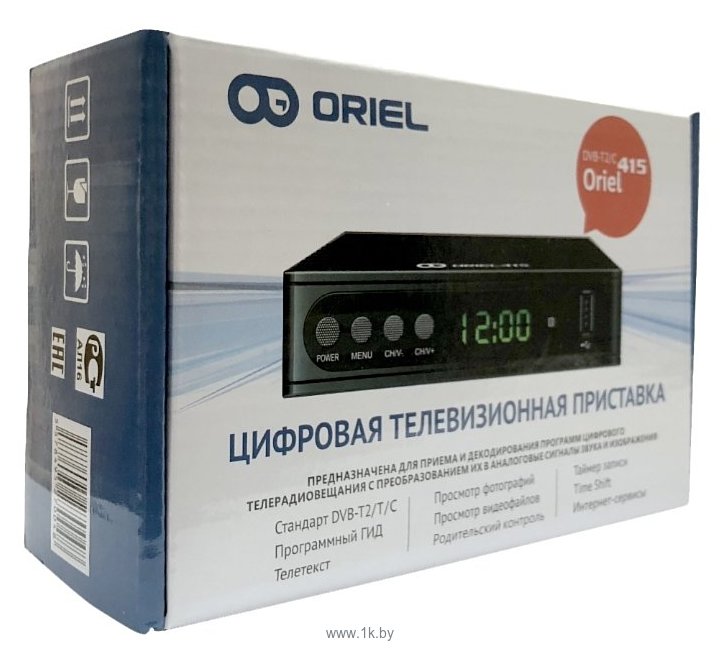 Фотографии Oriel 415 (DVB-T2/C)