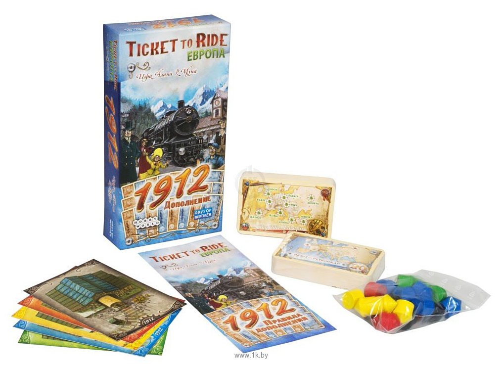 Фотографии Мир Хобби Ticket To Ride: Европа: 1912