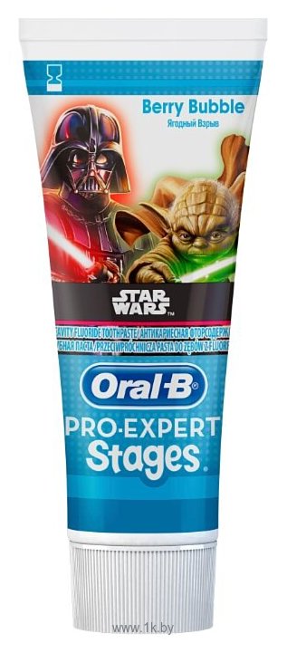 Фотографии Oral-B Stages Power Звездные войны D12.513K + зубная паста