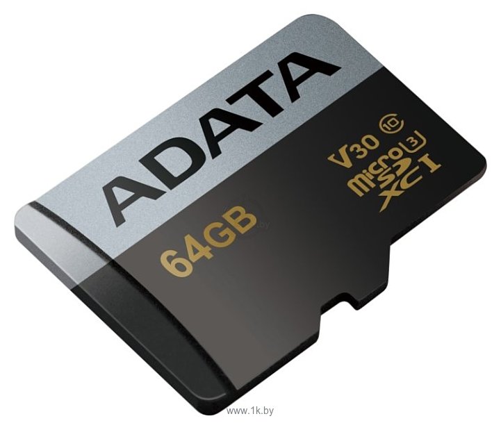 Фотографии ADATA Premier Pro microSDXC UHS-I U3 V30 Class 10 (R95/W90) 64GB