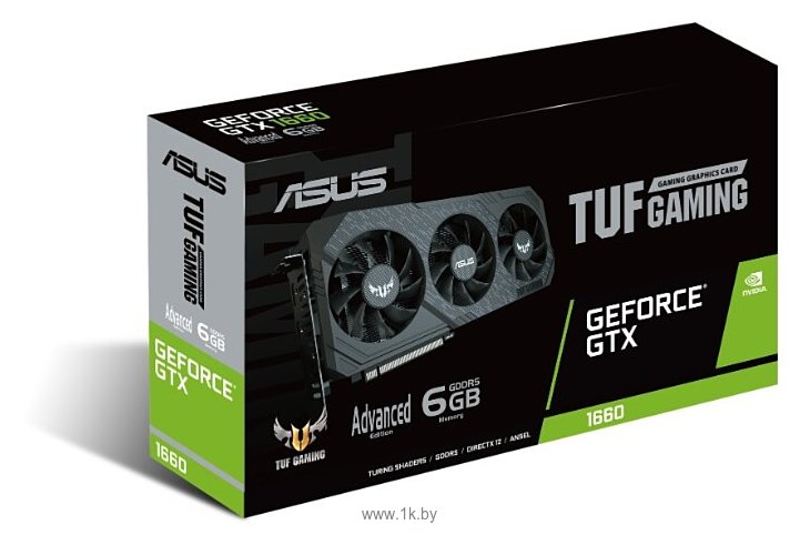 Фотографии ASUS TUF GeForce GTX 1660 6144MB Gaming X3 (TUF3-GTX1660-6G-GAMING)