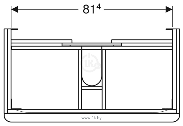 Фотографии Geberit Smyle Square 90 500.354.JR.1 (темный орех)